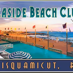 Seaside Beach Club Poster