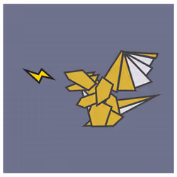 Origami Baby Dragon #005