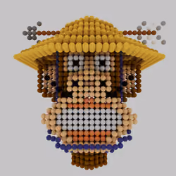 VBS - Bushido Ape Samurai 035 Head