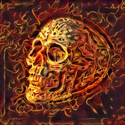 AI Dreams - Skull #13