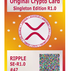*Original Crypto Card*RIPPLE*SE-R1.0#47*XRP*