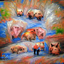 Pigs In A Cave