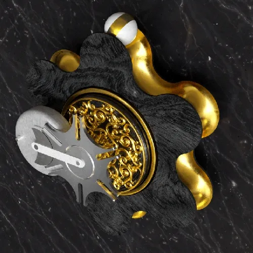 Black & Gold 04 // Geneva Roll