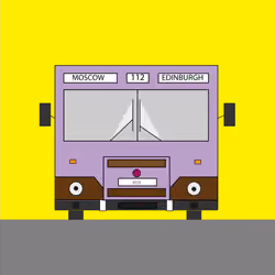 NFT Bus from Moscow #112 Edinburgh