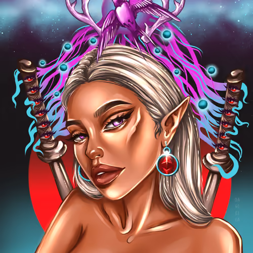 Cosmic eye beauty