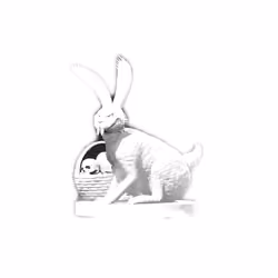 CURIOUS HEAVENLY BUNNY 