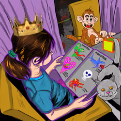 Princess Lyka in Dream Creatures - 02 Reading