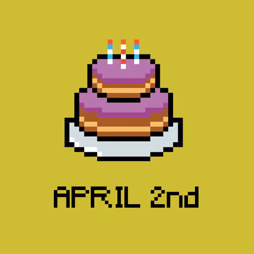 CryptoBirthdayCake #93 April 2nd