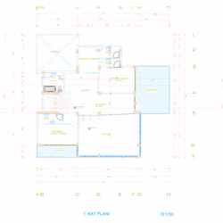 villa 1st plan