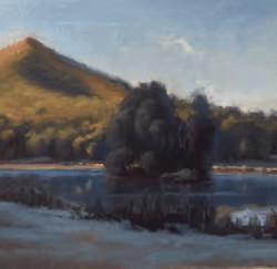 First Light on Abbott Lake