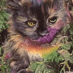 Fluffy flower