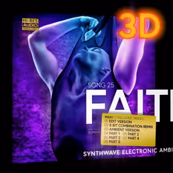 3D LOOP MP4: OFFICIAL MAXI CD ALBUM COVER "SONG 25 FAITH"