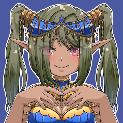 【GFAW】Dark Elf Girl#2
