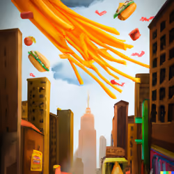 Spaghetti rain