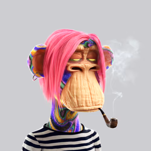 3D Bored Ape #8522