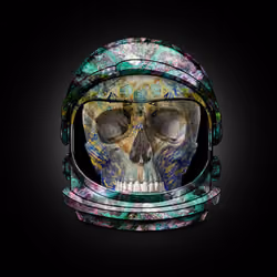 astroland skull #10- by Ali vision