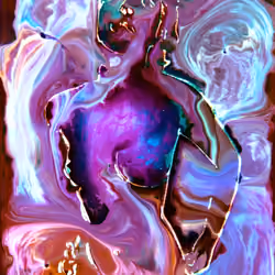 Liquid Light Rose 5