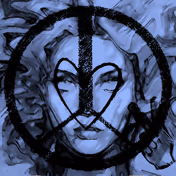 Our Lady Piece Blue