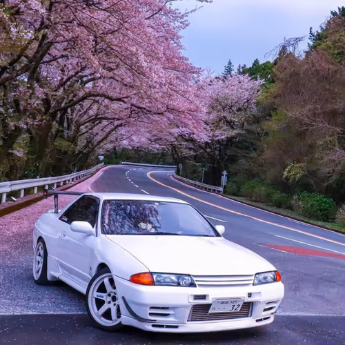 Cherry Blossom R32 Nissan GTR