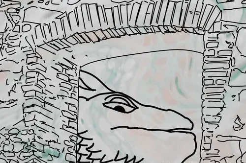 THE VAGUENESS silent comic character#2