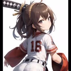 Crypto baseball jersey number 16 花火　(hanabi)