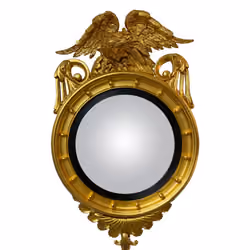 19th Century Federal Bullseye Mirror