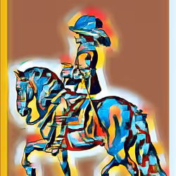 NFT Horse Rider #44