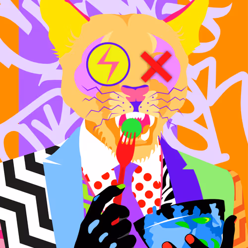 BITCOIN PUMA by J_SKY. Crypto animals V3 #18