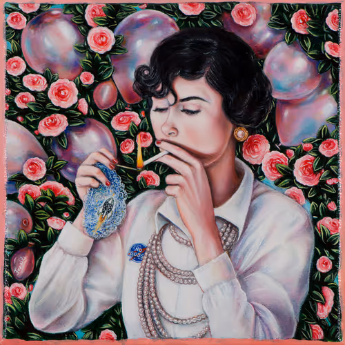 “Coco”,oil on linen,2020
