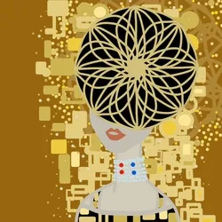 Faceless 056 Happy Birthday Gustav Klimt