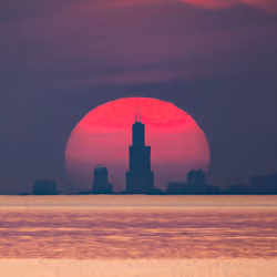 Smoky Sunset