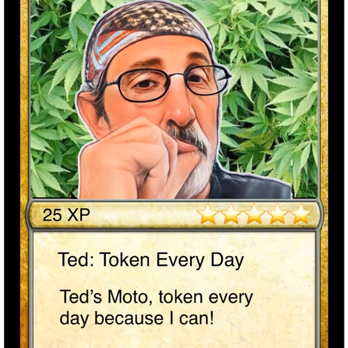 Ted 2nd card in the Buzz Buds collection 