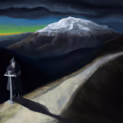 La croce sulla montagna