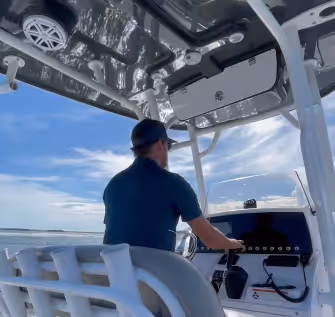 Charleston, SC - Boating in the harbor