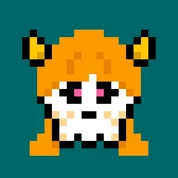 Kawaii SKULL #8727