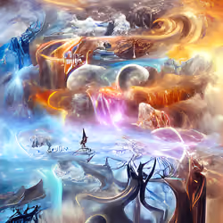 Chaos Realm #8 Storm Washing Away the City