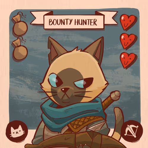 Paws Adventure #14 - Bounty Hunter Siamese Cat