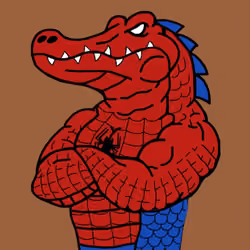 Spider Gator- Wild Gator #06