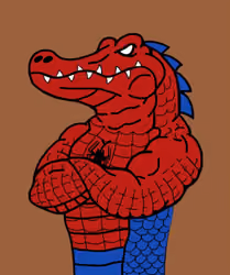 Spider Gator- Wild Gator #06