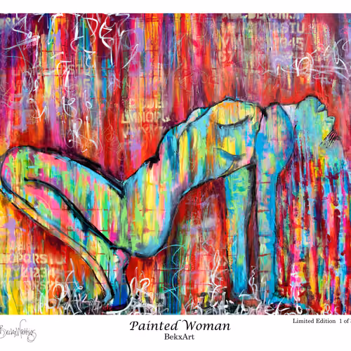 1/30, Limited Edition: “Painted Woman," BekxArt