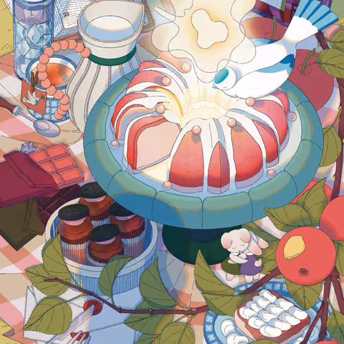 Picnic #4 : Baptized cake