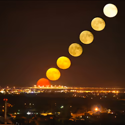 Full Moon Rising .
