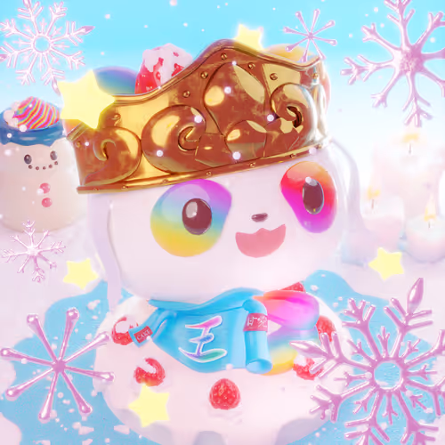 CNPcake #00209 Leelee-Rainbow