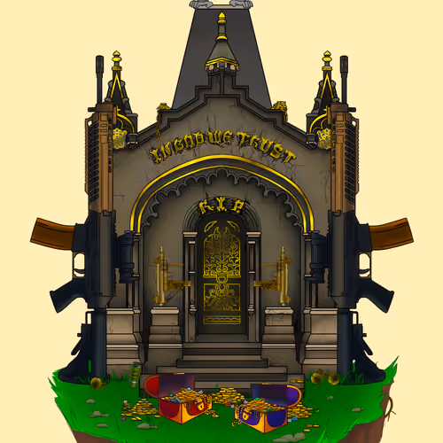 TOMB RICH APE STATUE Composition #6