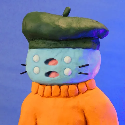 Clay Cat #8703