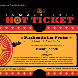 A Mission to Touch the Sun
