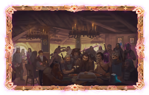 Aradena illustrations by Mulan