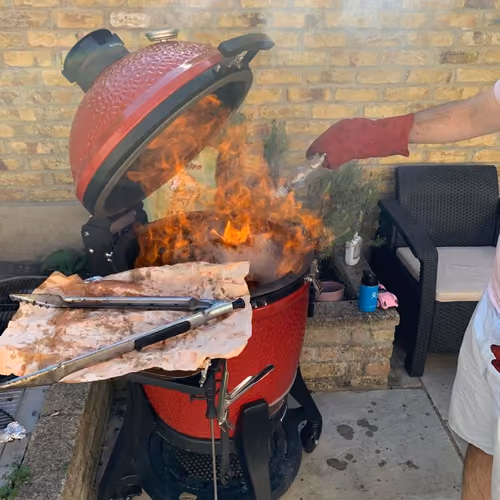 Cooking with fire