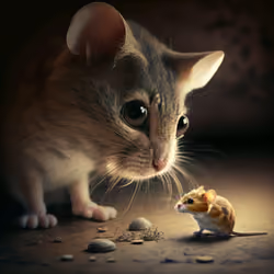 Cat and mouse