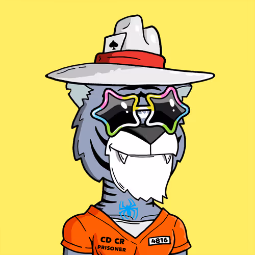 Grouchy Tiger Social Club #4562
